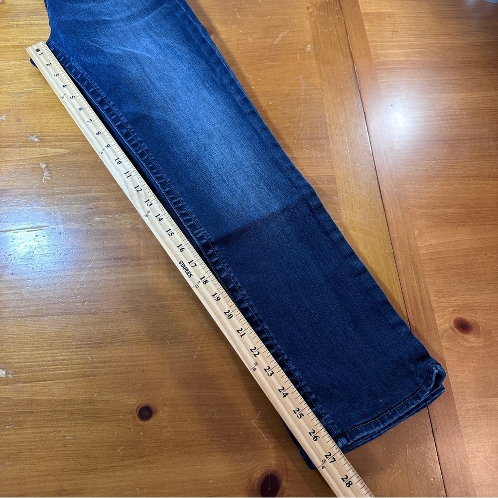 Kut from the Kloth Dark Blue Straight Leg Jeans - Size 6 - Picture 8 of 12